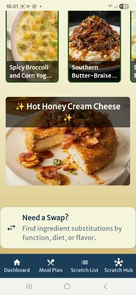 From Scratch app screenshot