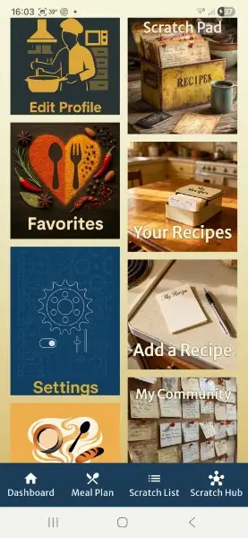 From Scratch app screenshot