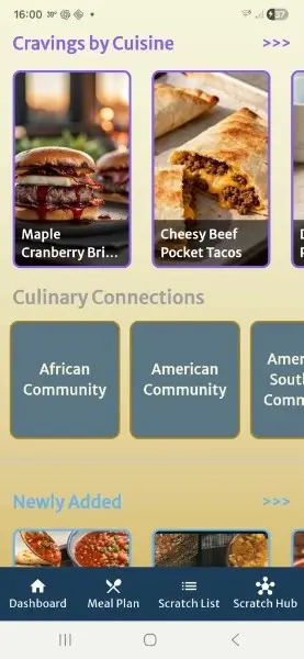 From Scratch app screenshot