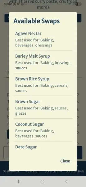 From Scratch app screenshot